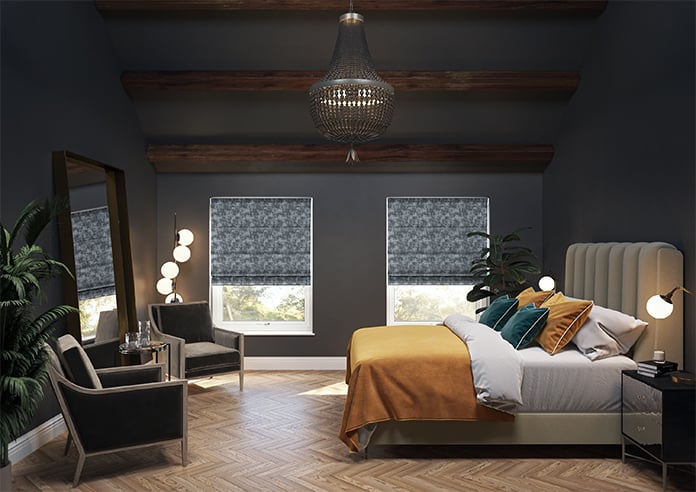 Lapidary, Chromite - Motorised Roman Blind - Image 8